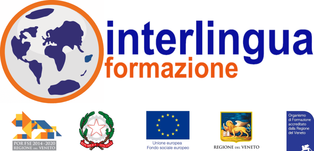 Logo di Interlingua Formazione con simbolo globale