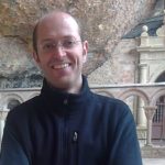 Ruben Alba smiling in a cultural setting at Interlingua Formazione.