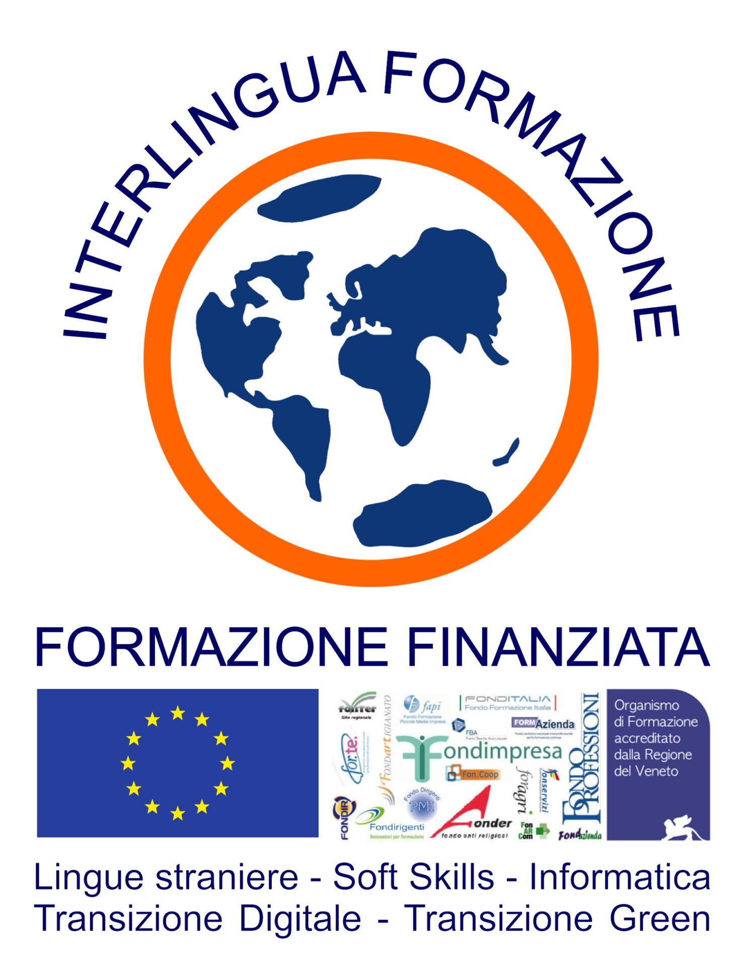 Logo di Interlingua Formazione con focus su formazione linguistica